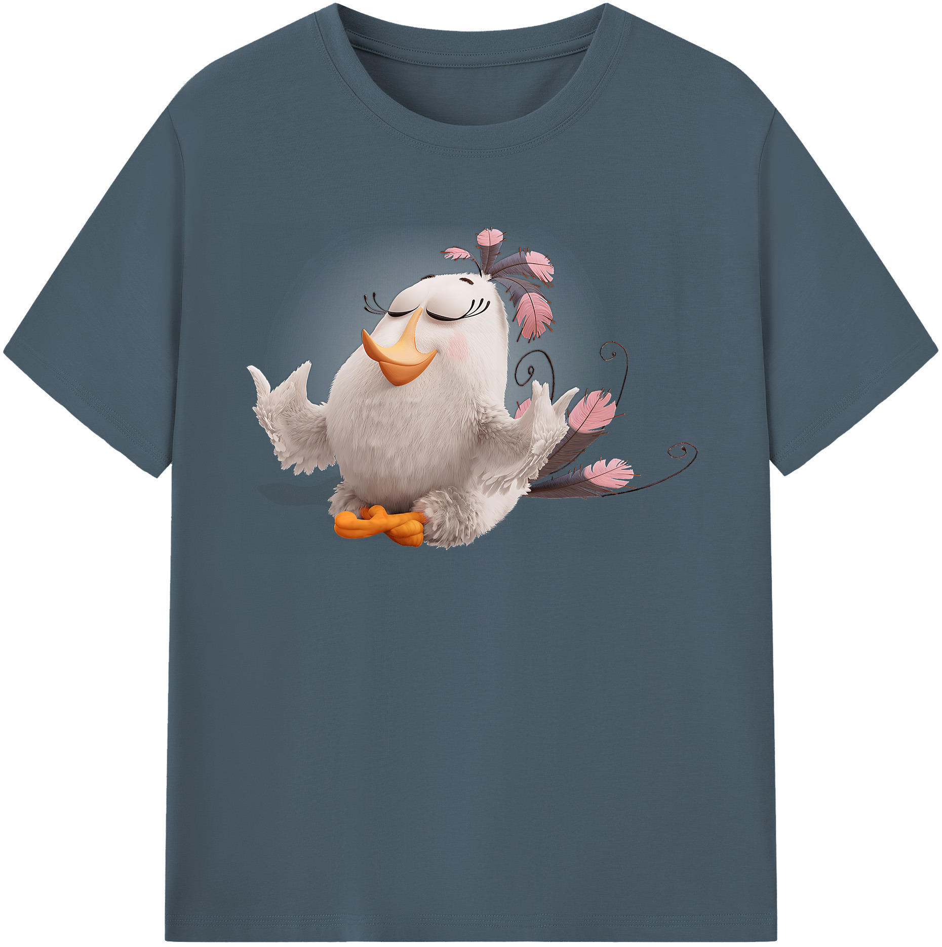（画像用） Angry Birds アングリーバード 綿100％半袖Tシャツ（フロントプリント）